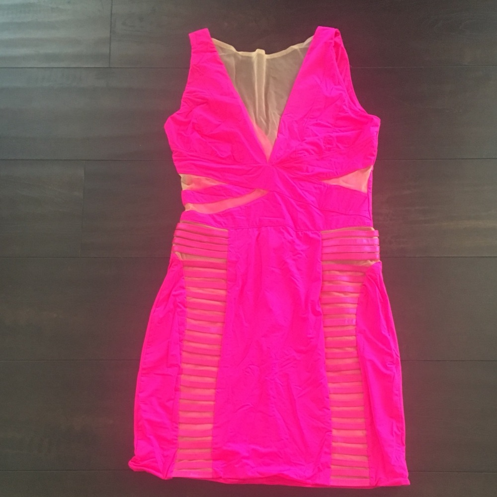 Hot Pink Dress